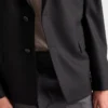 Jednořadé sako z vlněné směsi Jednořadé sako z vlněné směsi