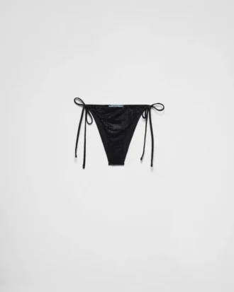 Jerseyové bikiny s kamínky
