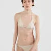 Jerseyové trojúhelníkové bikiny s kamínky Jerseyové trojúhelníkové bikiny s kamínky