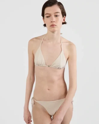 Jerseyové trojúhelníkové bikiny s kamínky Jerseyové trojúhelníkové bikiny s kamínky