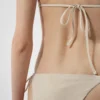Jerseyové trojúhelníkové bikiny s kamínky Jerseyové trojúhelníkové bikiny s kamínky
