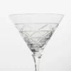 Křišťálová sklenice na martini – Triangles Křišťálová sklenice na martini – Triangles