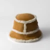 Klobouk typu bucket hat ze semišové ovčí kůže