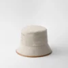 Klobouk typu bucket hat ze směsi lnu Klobouk typu bucket hat ze směsi lnu