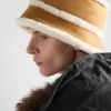 Klobouk z semišové ovčí kůže Klobouk z semišové ovčí kůže