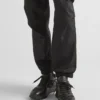 Kožené a Re-Nylon vysoké tenisky Kožené a Re-Nylon vysoké tenisky