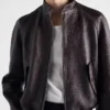Kožená bomber bunda Kožená bomber bunda