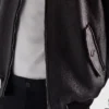 Kožená bomber bunda Kožená bomber bunda