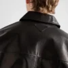 Kožená bomber bunda Kožená bomber bunda