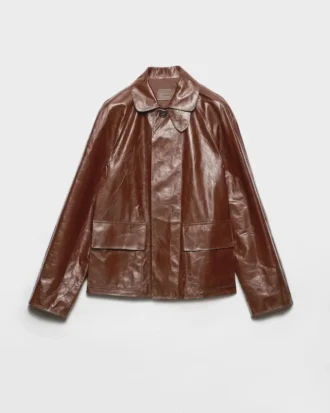 Kožená bunda v vintage stylu Kožená bunda v vintage stylu