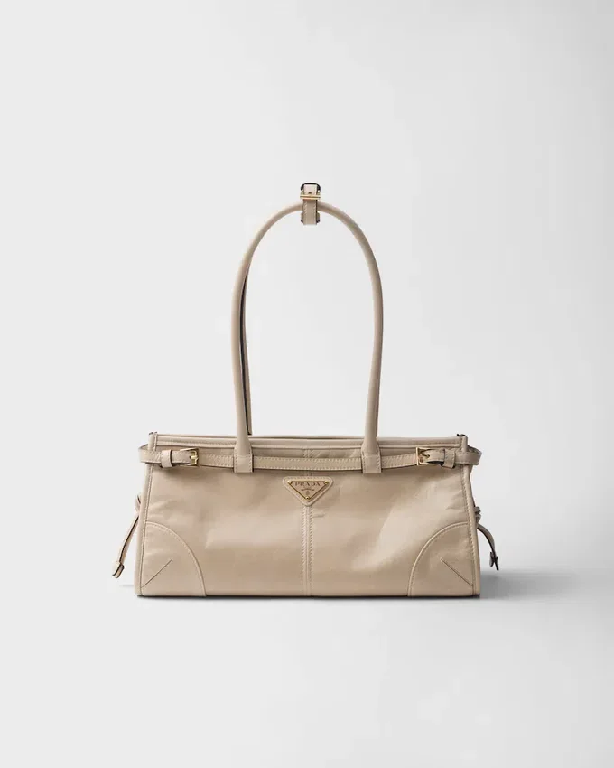 Kožená kabelka Prada Bonnie Medium Kožená kabelka Prada Bonnie Medium
