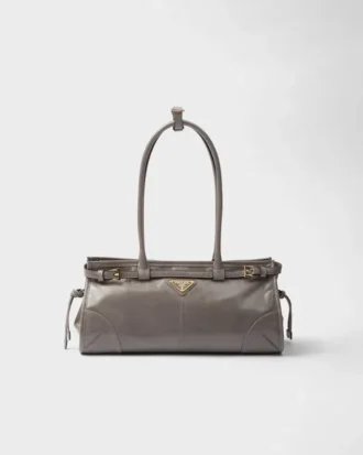 Kožená kabelka Prada Bonnie Medium