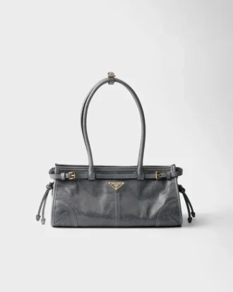 Kožená kabelka Prada Bonnie Medium