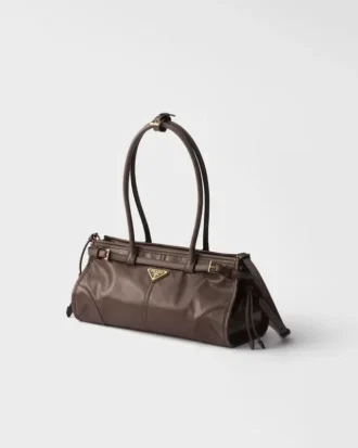 Kožená kabelka Prada Bonnie Medium