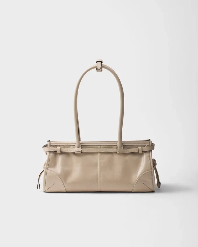 Kožená kabelka Prada Bonnie Medium Kožená kabelka Prada Bonnie Medium