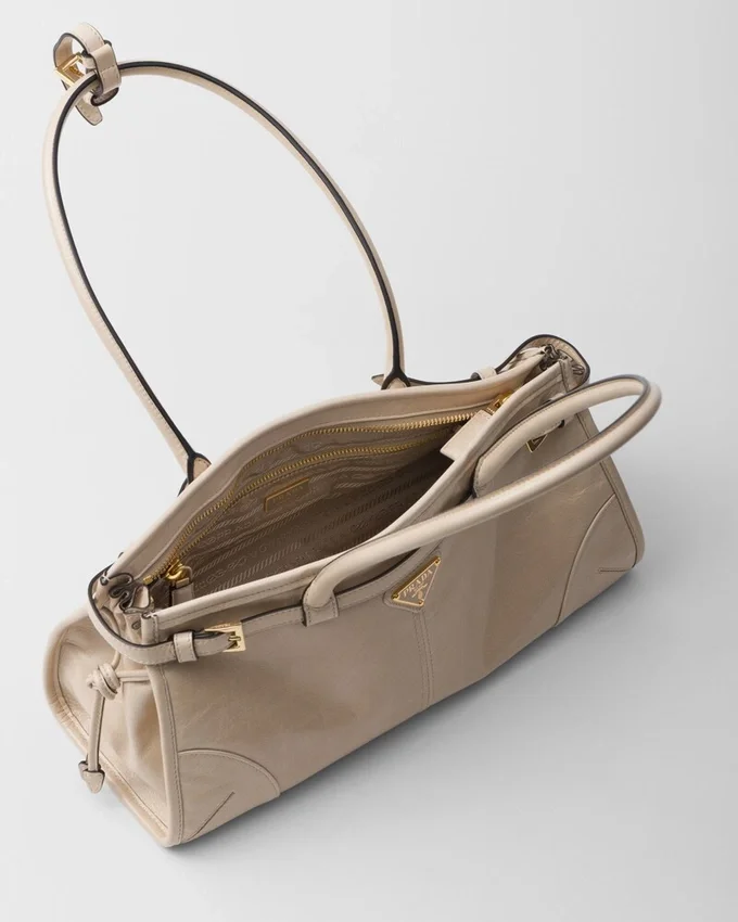 Kožená kabelka Prada Bonnie Medium Kožená kabelka Prada Bonnie Medium