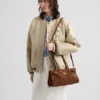 Kožená kabelka Prada Bonnie Medium Kožená kabelka Prada Bonnie Medium
