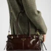 Kožená kabelka Prada Bonnie Medium Kožená kabelka Prada Bonnie Medium