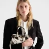 Kožená kabelka Prada Bonnie Mini s potiskem Kožená kabelka Prada Bonnie Mini s potiskem