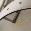 Kožená kabelka Prada Buckle s páskem Kožená kabelka Prada Buckle s páskem