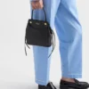 Kožená kabelka Prada Carry Mini Kožená kabelka Prada Carry Mini
