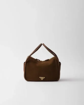 Kožená kabelka Prada Darling