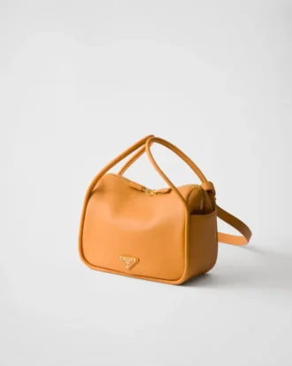 Kožená kabelka Prada Darling