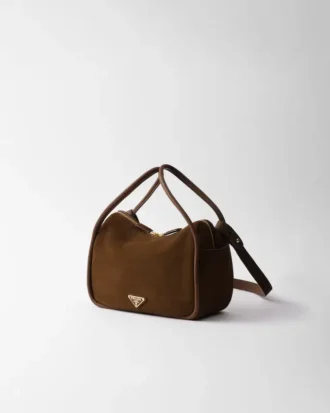 Kožená kabelka Prada Darling
