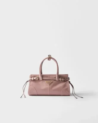 Kožená mini kabelka Prada Bonnie