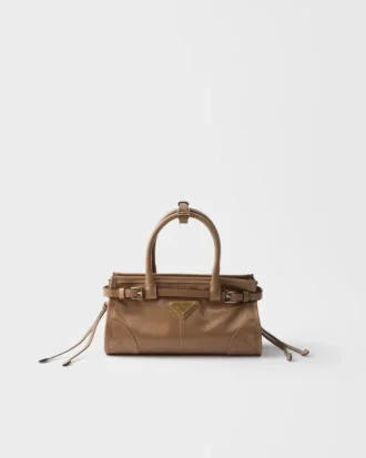 Kožená mini kabelka Prada Bonnie