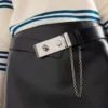 Kožená minisukně Kožená minisukně