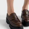 Kožené mokasíny Kožené mokasíny