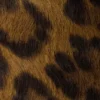 Kožené pantofle s leopardím potiskem