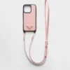 Kožené pouzdro Saffiano pro iPhone 16 Pro Kožené pouzdro Saffiano pro iPhone 16 Pro