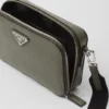 Kožená taška Prada Brique Saffiano Kožená taška Prada Brique Saffiano
