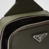 Kožená taška Prada Brique Saffiano Kožená taška Prada Brique Saffiano