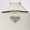 Kožená taška Prada Brique Saffiano