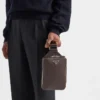 Kožená taška Prada Brique Saffiano Kožená taška Prada Brique Saffiano