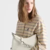 Kožená taška Prada Fold Medium Kožená taška Prada Fold Medium