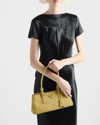 Kožená taška Prada Galleria Medium
