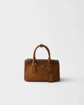 Kožená taška Prada Galleria Mini