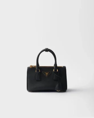 Kožená taška Prada Galleria Mini Saffiano