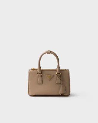 Kožená taška Prada Galleria Mini Saffiano