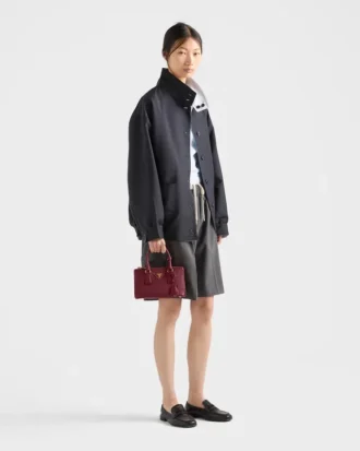 Kožená taška Prada Galleria Mini Saffiano