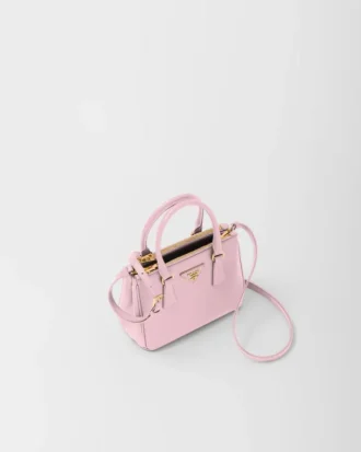 Kožená taška Prada Galleria Mini Saffiano