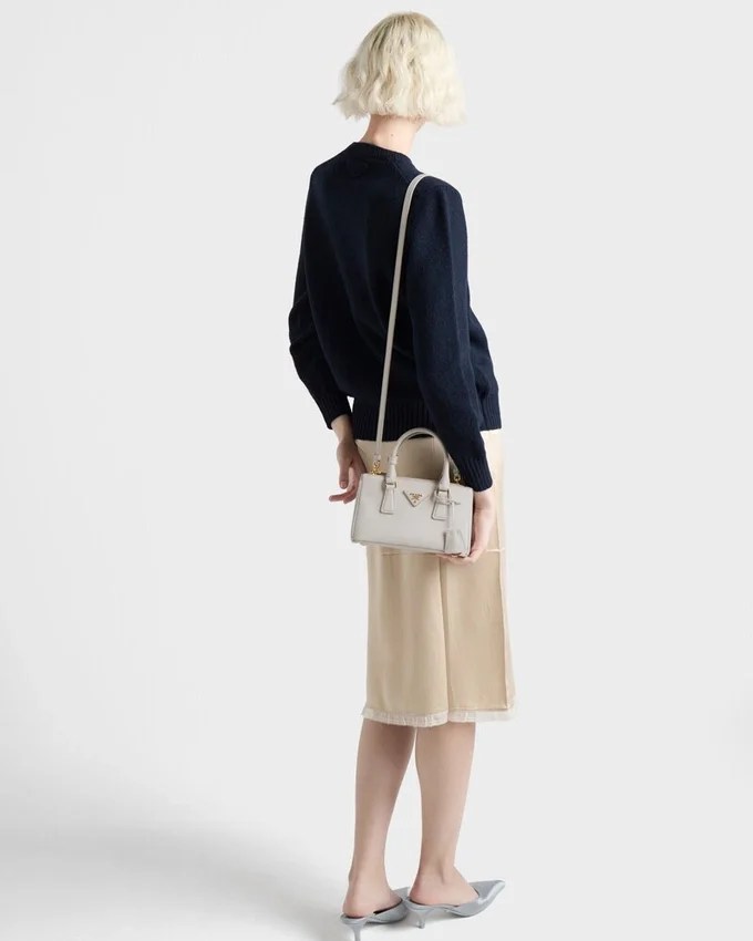 Kožená taška Prada Galleria Mini Saffiano Kožená taška Prada Galleria Mini Saffiano