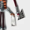 Kovový přívěsek na klíče ve tvaru robota Kovový přívěsek na klíče ve tvaru robota