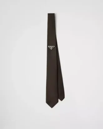 Kravata z gabardínu Re-Nylon
