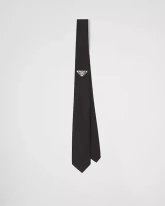 Kravata z gabardínu Re-Nylon