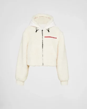 Krátká bunda z dvojitého fleece